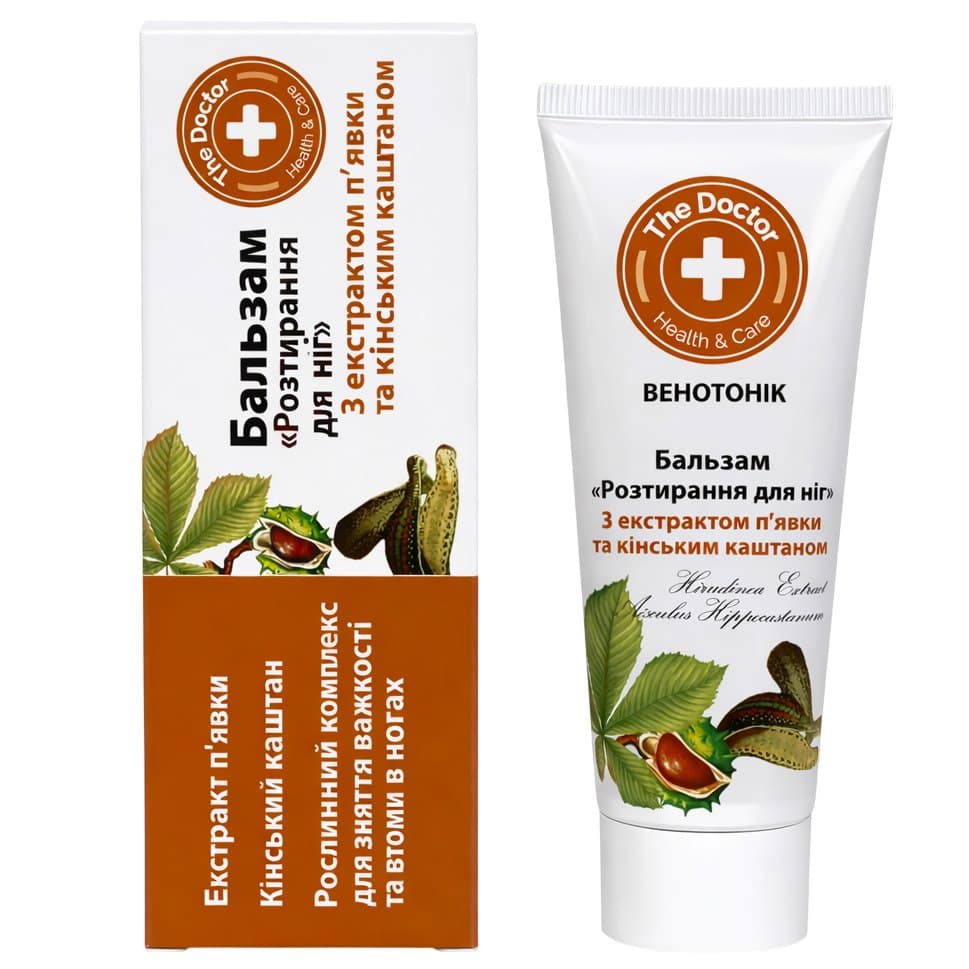 The Doctor - Leg Balm med Igelsextrakt och Hästkastanj - 75 ml