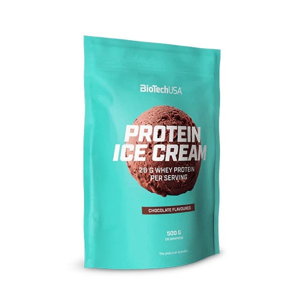 BioTechUSA - Protein Ice Cream, Chocolate - 500g – BioTechUSA packaging