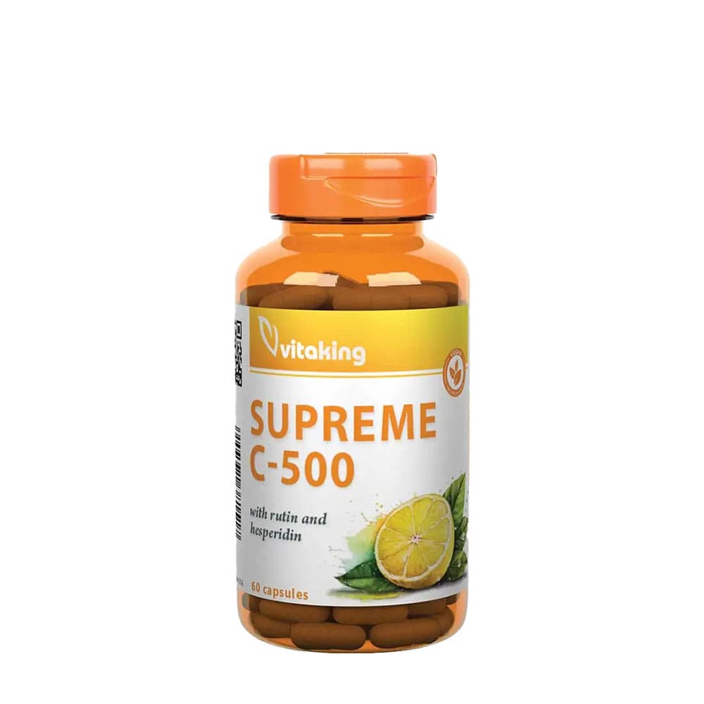 Vitaking Supreme C-500 – 60 Capsules – Vitaking packaging