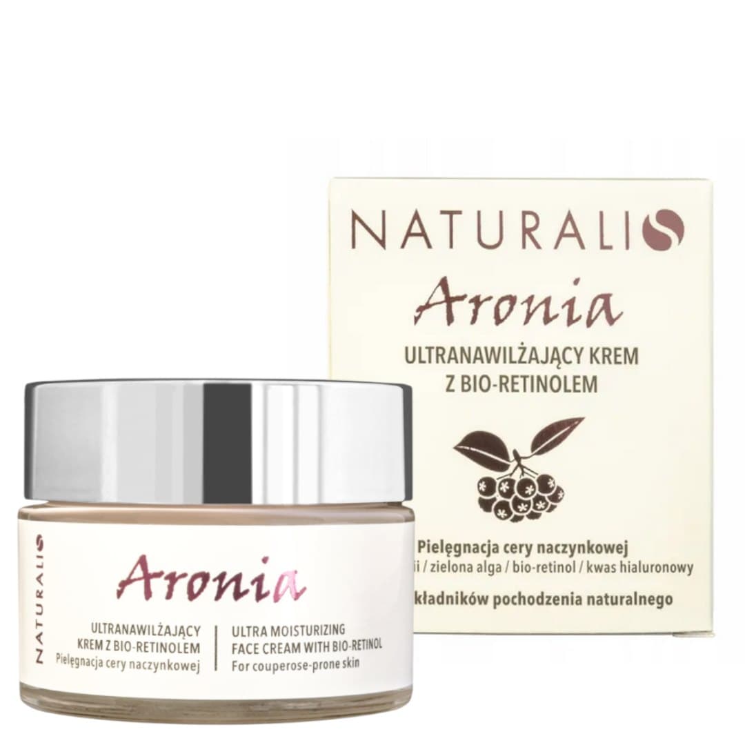 Naturalis - Aronia Ultra Moisturizing Face Cream With Bio-Retinol - 50ml