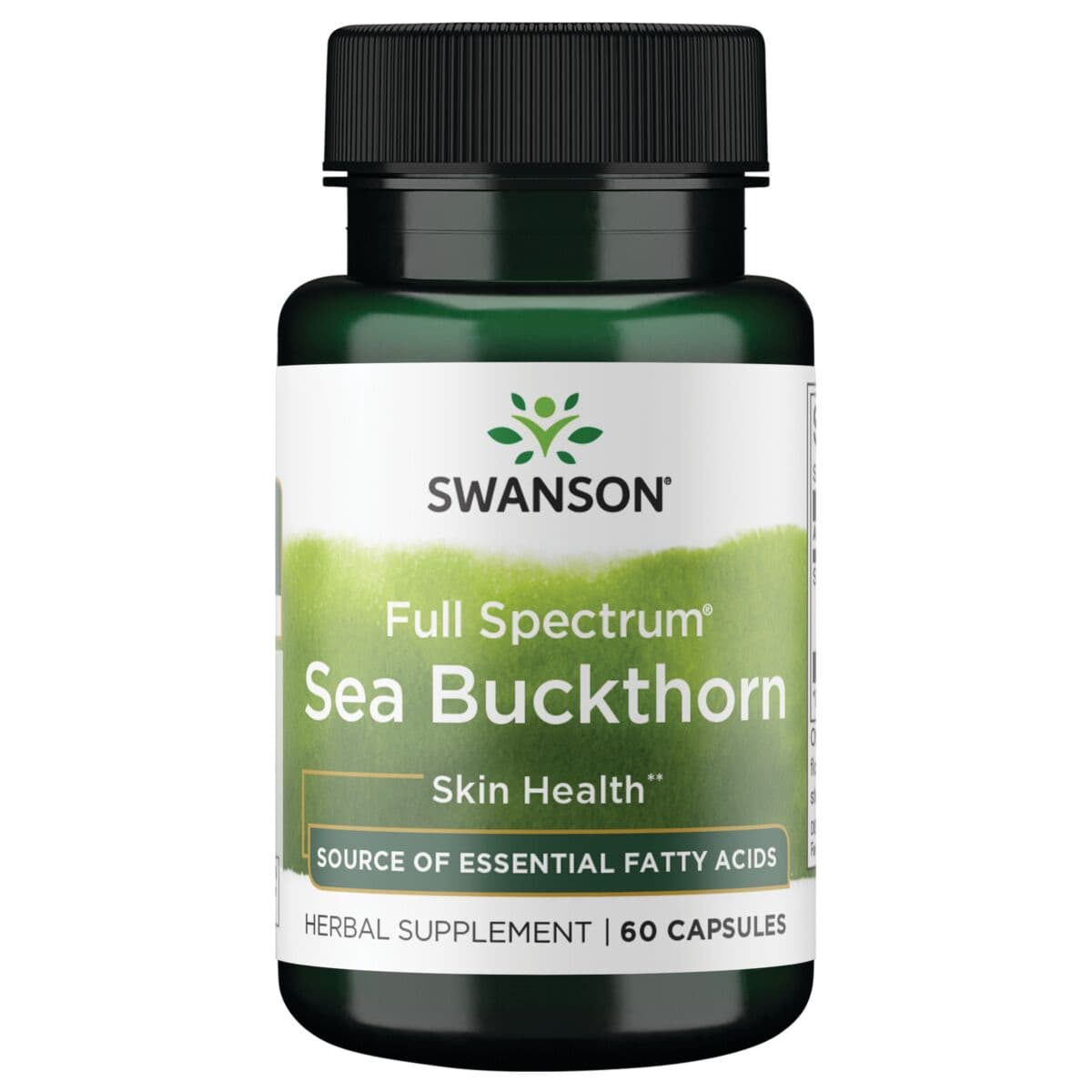 Swanson - Full Spectrum Sea Buckthorn - Skin Health - 60 Caps – Swanson förpackning