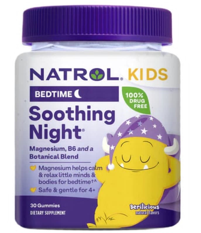 Natrol - Kids Bedtime Soothing Night - 30 Gummies – Natrol packaging