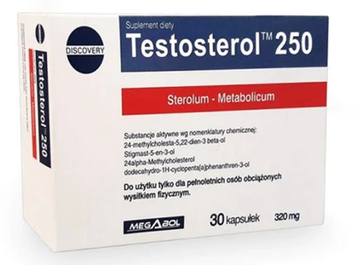 Megabol Testosterol 250 30 Kapseln – Megabol packaging