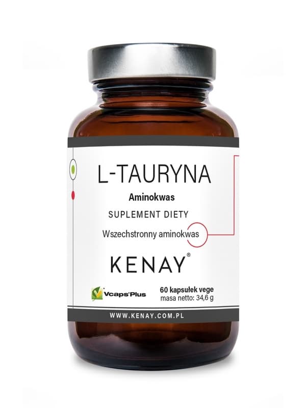 Kenay - L-taurin - 60 kapslar – förpackning
