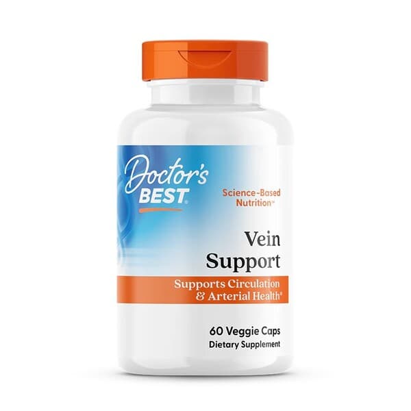 Doctor's Best Vein Support 900 mg – 60 Vegetarian Capsules – Doctor's Best packaging