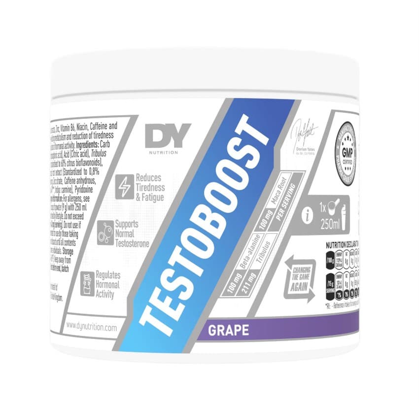Dorian Yates - Testoboost - 250ml – Dorian Yates förpackning