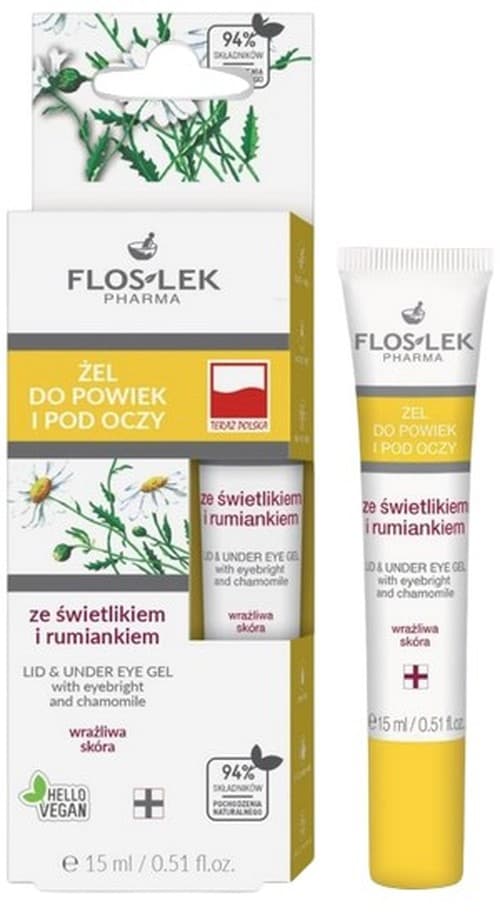 Flos-Lek - Gel per gli occhi e le palpebre – Flos-Lek packaging