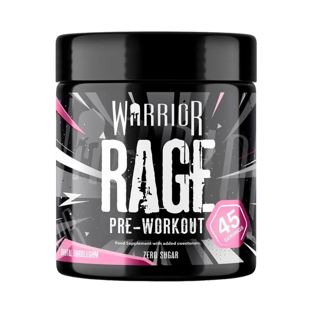 Krieger Rage Pre-Workout – Warrior Verpackung