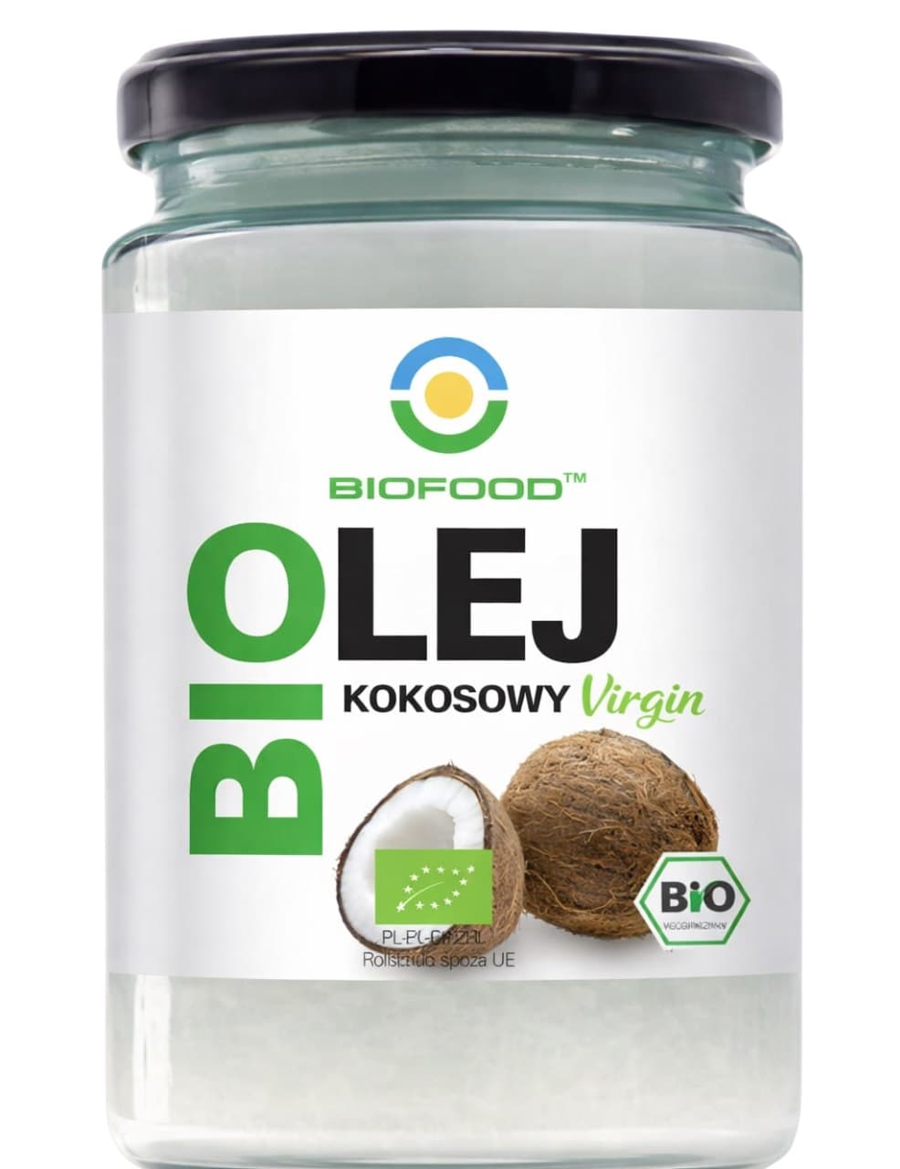 Bio Food - Aceite de coco virgen ecológico