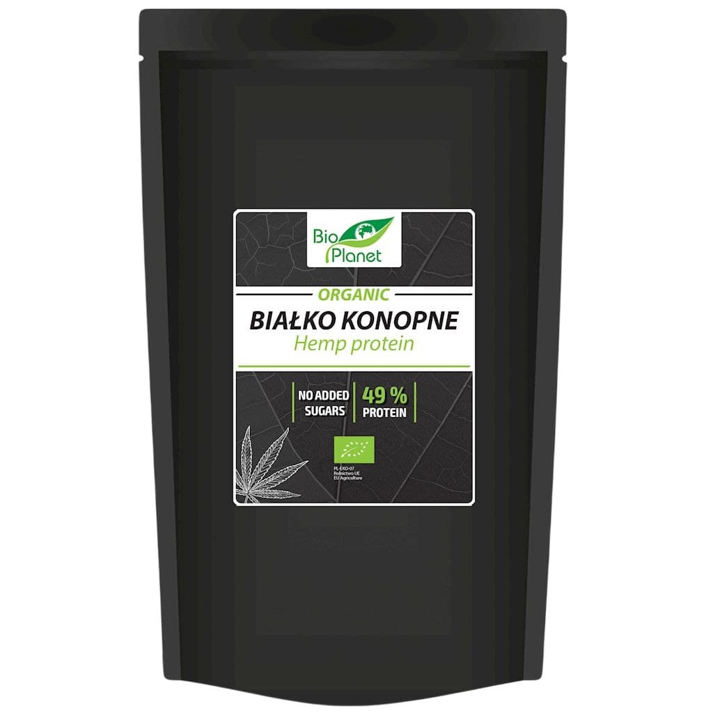 Bio Planet Białko Konopne BIO 500 g – Bio Planet empaque