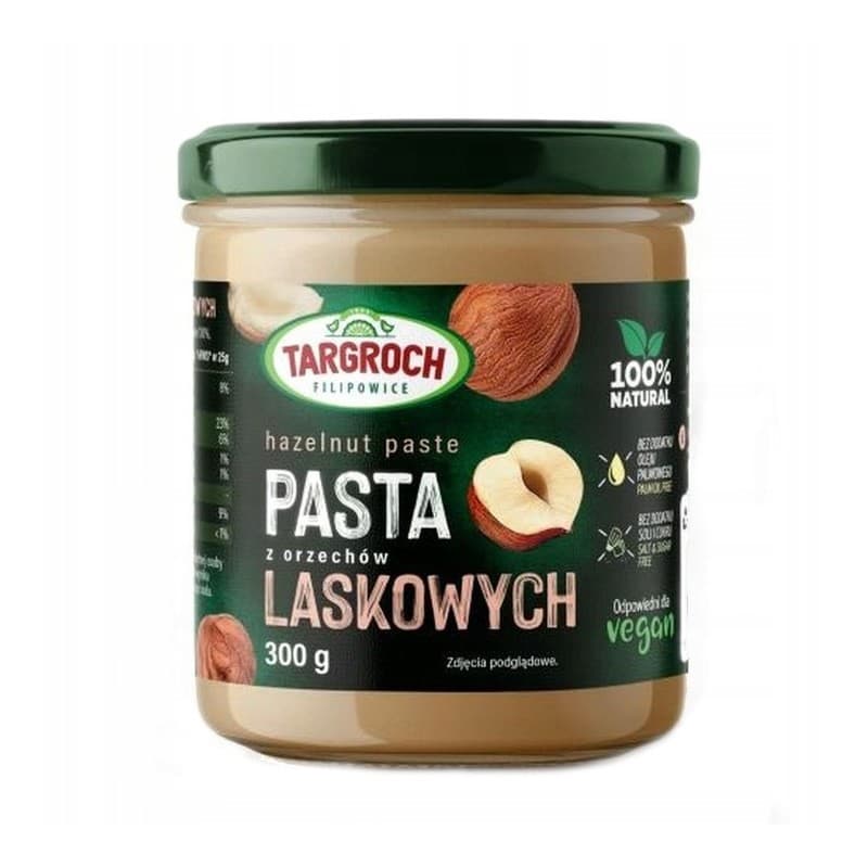 Targroch Pâte de noisettes 300g | Targroch – Targroch emballage
