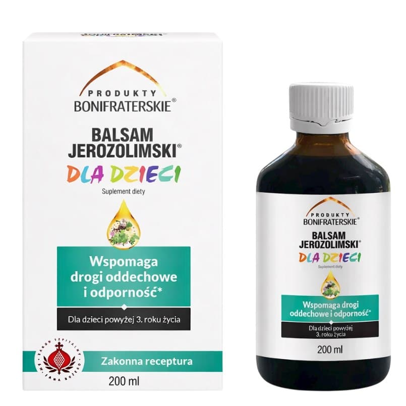 Produkty Bonifraterskie - Jerusalem Balm For Children - 200ml