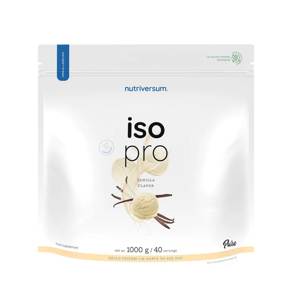 Nutriversum Whey Protein Vanilla 1000g – Nutriversum Verpackung