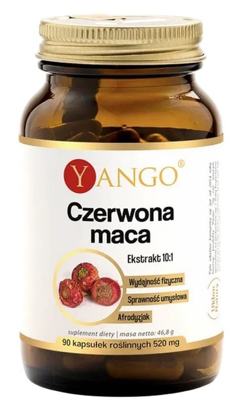 Yango Red Maca - 30 Days - 90 kapslar