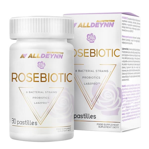 Allnutrition Rosebiotic - 30 pastiller med probiotika