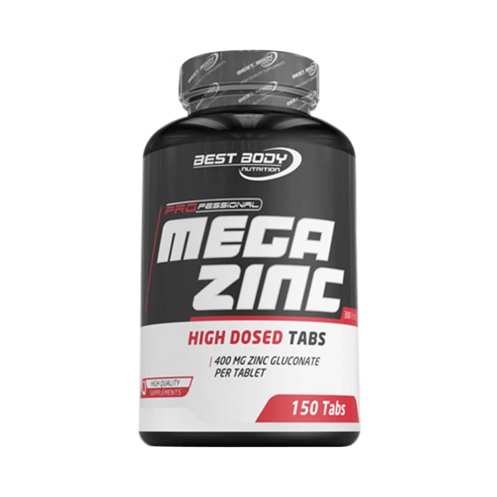 Best Body Nutrition Mega Zinc - Standard - 150 Tabs – Best Body Nutrition emballage