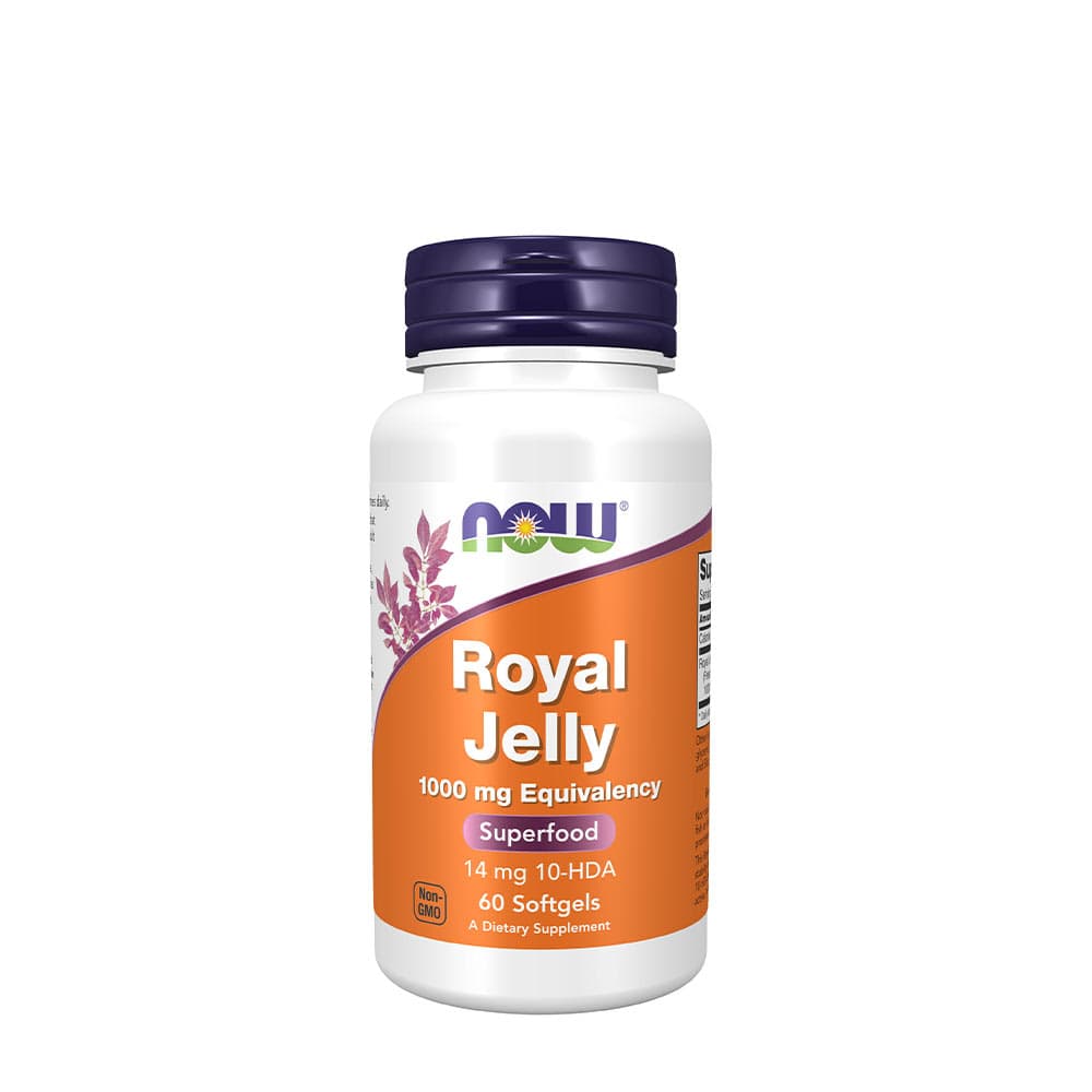 NOW Foods - Royal Jelly - Bee Nutrition – NOW Foods packaging