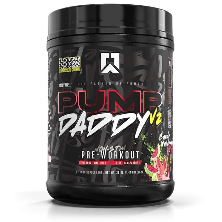 Pump Daddy V2 Pré-Treino Candy Watermelon 652g | Ryse – Ryse embalagem
