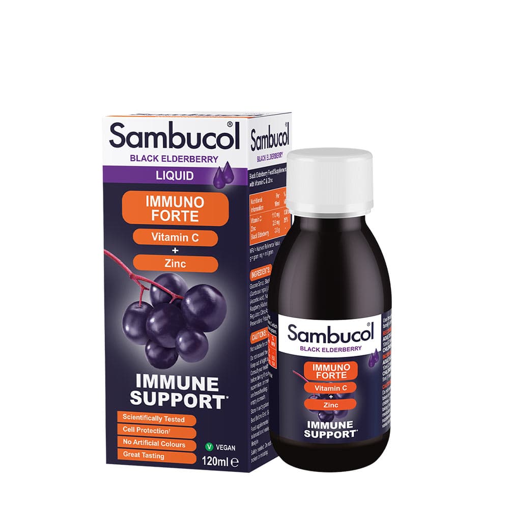 Sambucol - Forte Liquid – packaging