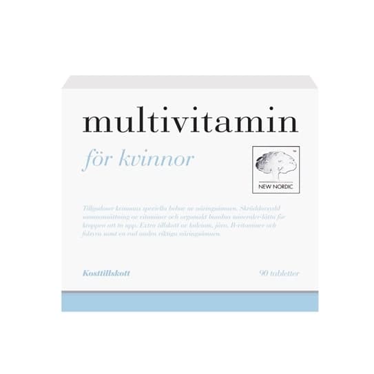 Multivitamin für Frauen 90 Tabletten | New Nordic