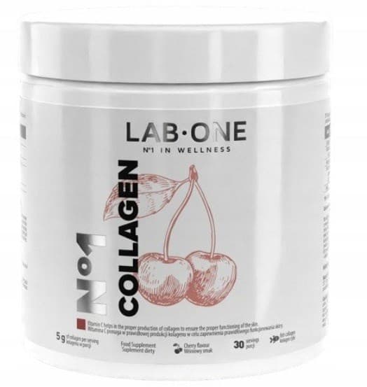 LAB ONE N°1 Collagene Ciliegia 198 g – LAB ONE confezione