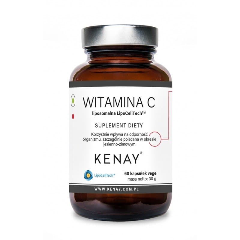 Kenay - Vitamin C Liposomal - 60 Caps – Kenay förpackning