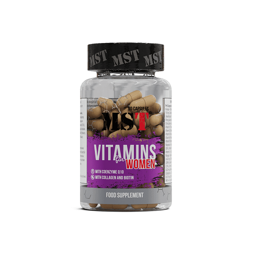 MST - Vitaminer för kvinnor - 90 kapslar – MST förpackning