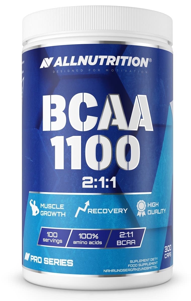 Allnutrition - BCAA 1100 - 300 Kapseln – Allnutrition Verpackung