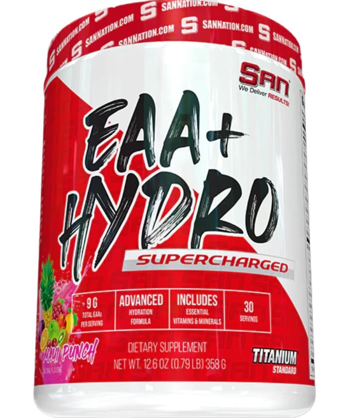 San - EAA Hydro Supercharged, Maui Punch - 358g