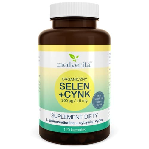 Medverita Selen + Zinco 120 capsule – Medverita confezione