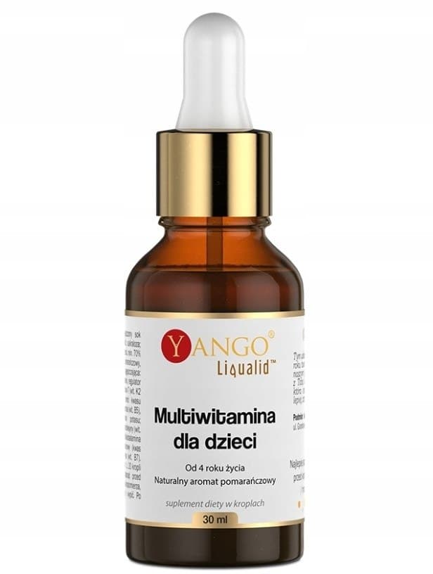 Yango Multivitamin Pour Enfants 30ml – Yango packaging