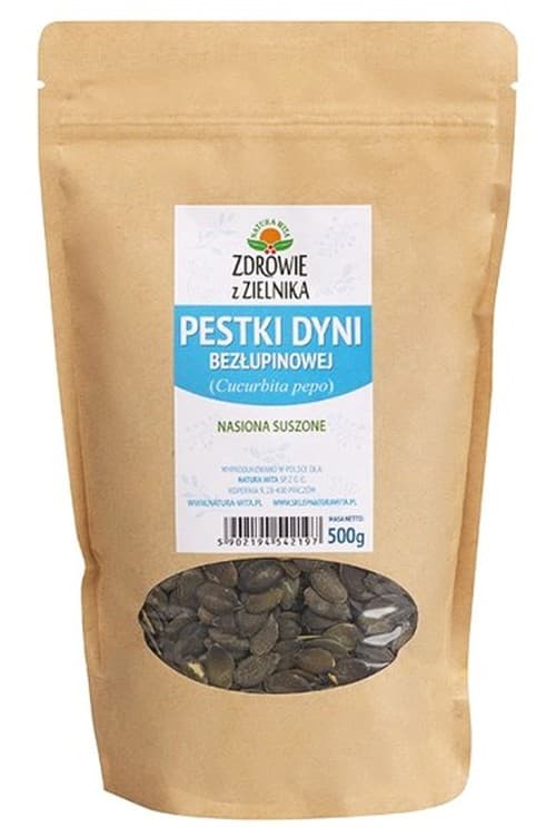 Zdrowie Z Zielnika - Pumpkin Seeds Hulled - 500g