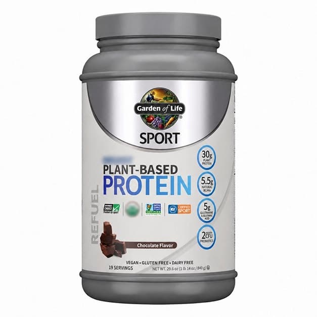 Garden of Life - Sport växtbaserat protein – förpackning
