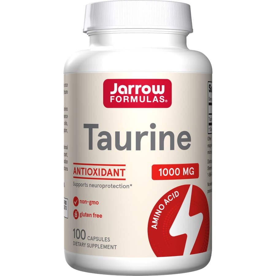 Jarrow Formulas Taurine 1000 mg - 100 kapslar – Jarrow Formulas förpackning