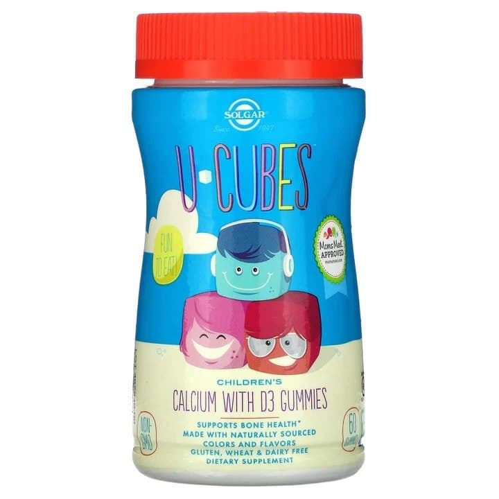 Solgar - U Cubes Calcium with D3 – Solgar packaging