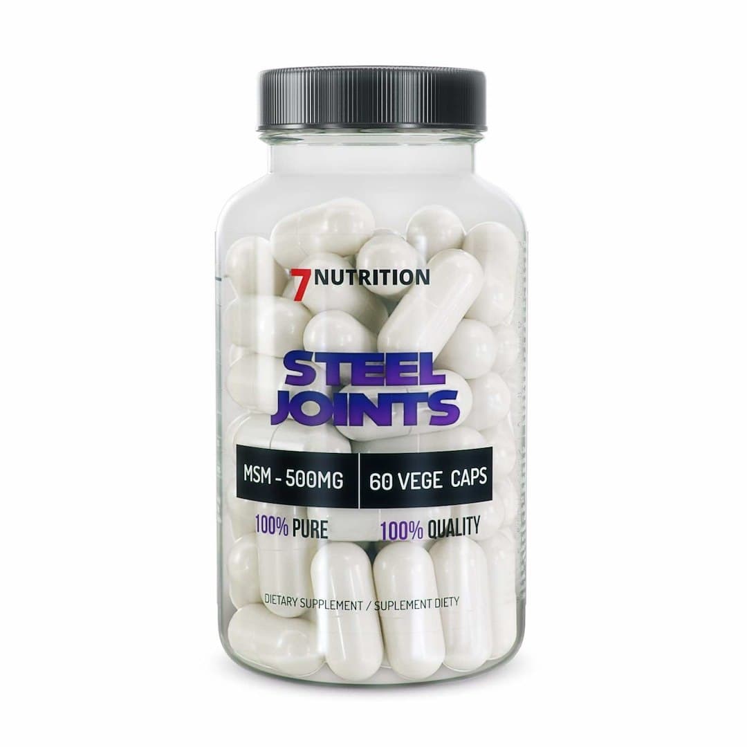 7Nutrition Steel Joints - traitement 30 jours - 60 Vege Caps – 7 Nutrition emballage
