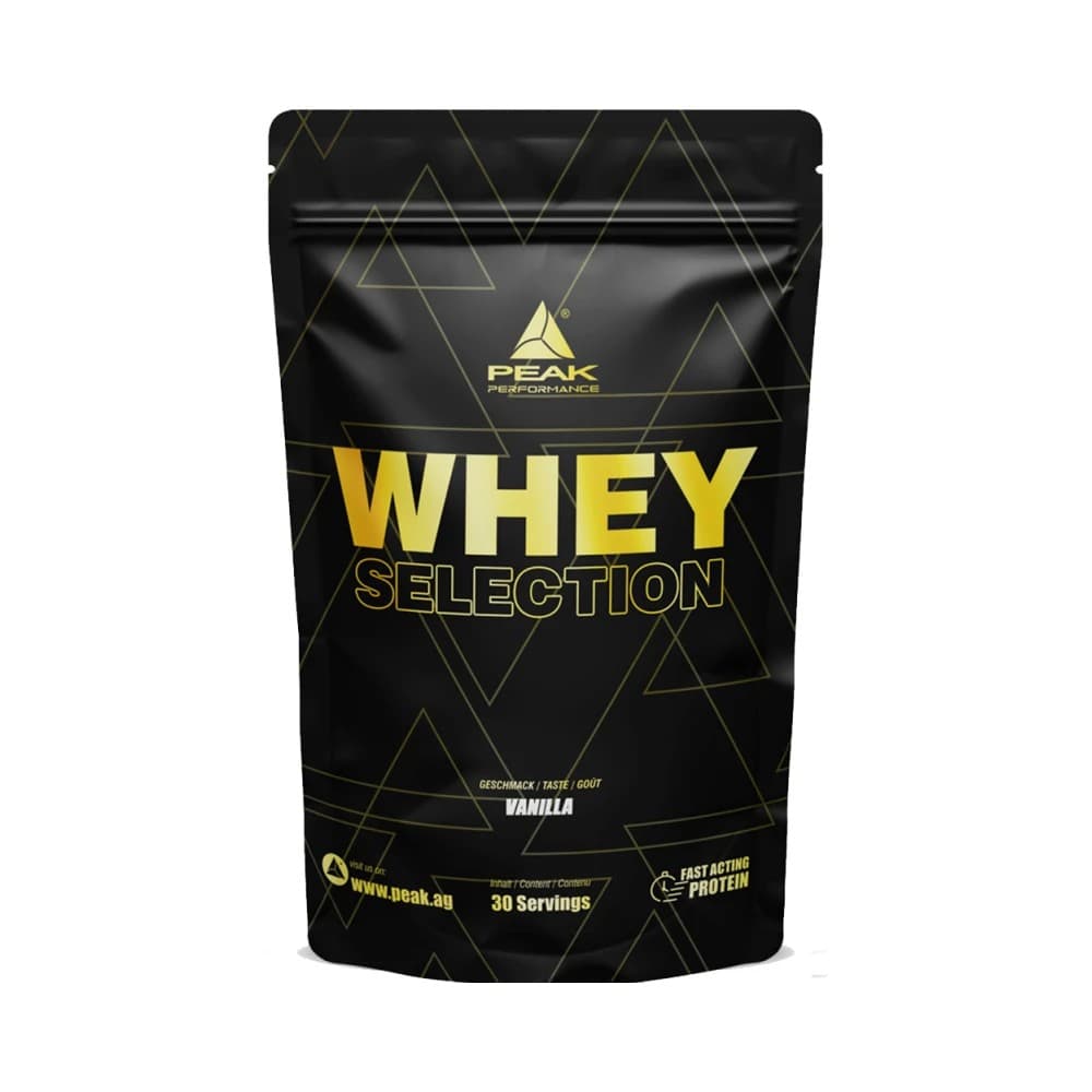 Peak Whey Selectie – Peak verpakking