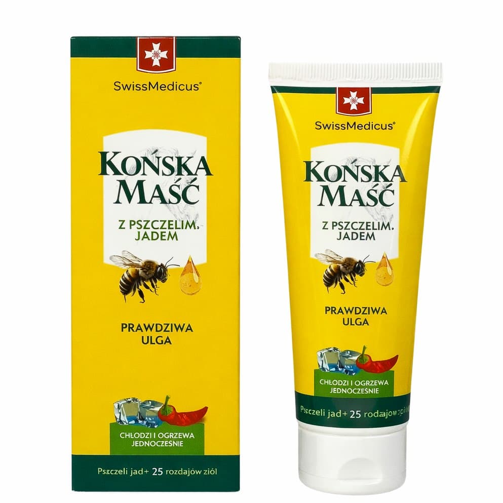 SwissMedicus Salve Cheval Avec Venin d'Abeille – SwissMedicus packaging