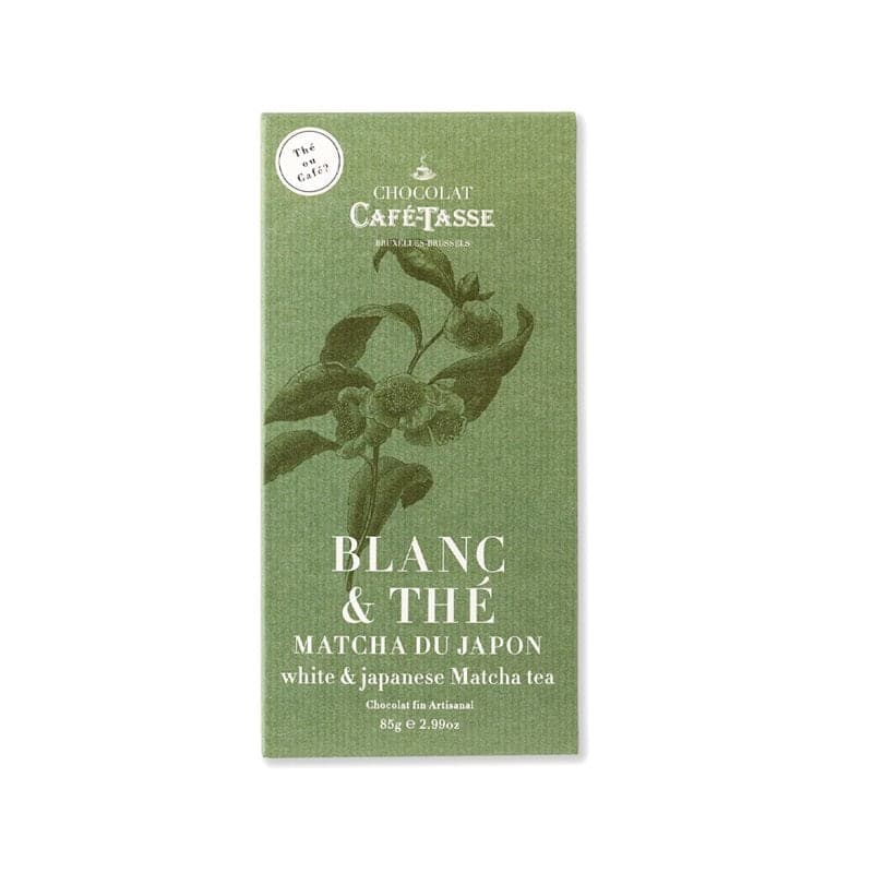 Vit choklad 27% Matcha 85g | Café Tasse