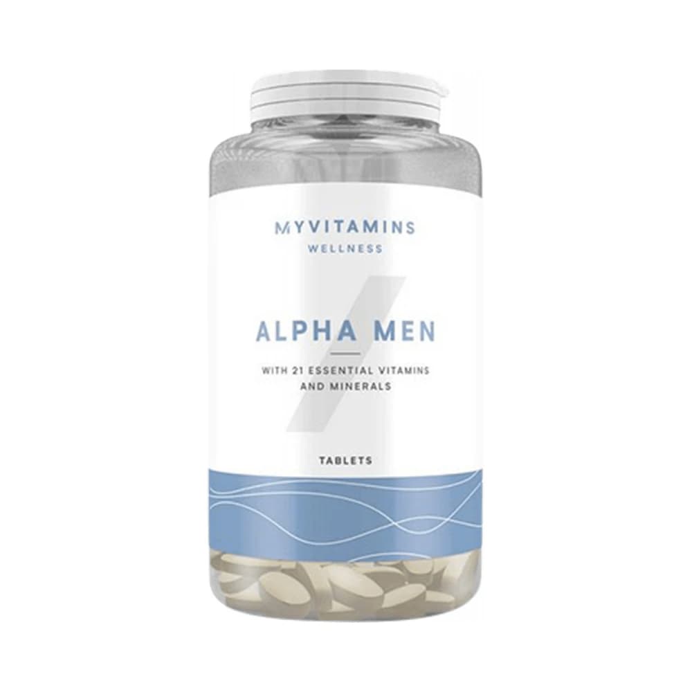 Myprotein - MyVitamins Alpha Men Multivitamin - Geschmacksneutral – Myprotein Verpackung