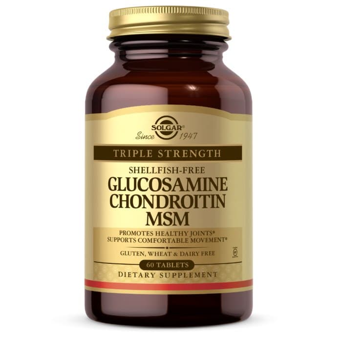 Solgar - Glucosamine, Chondroitin And MSM - 60 Tabletten – Solgar verpakking