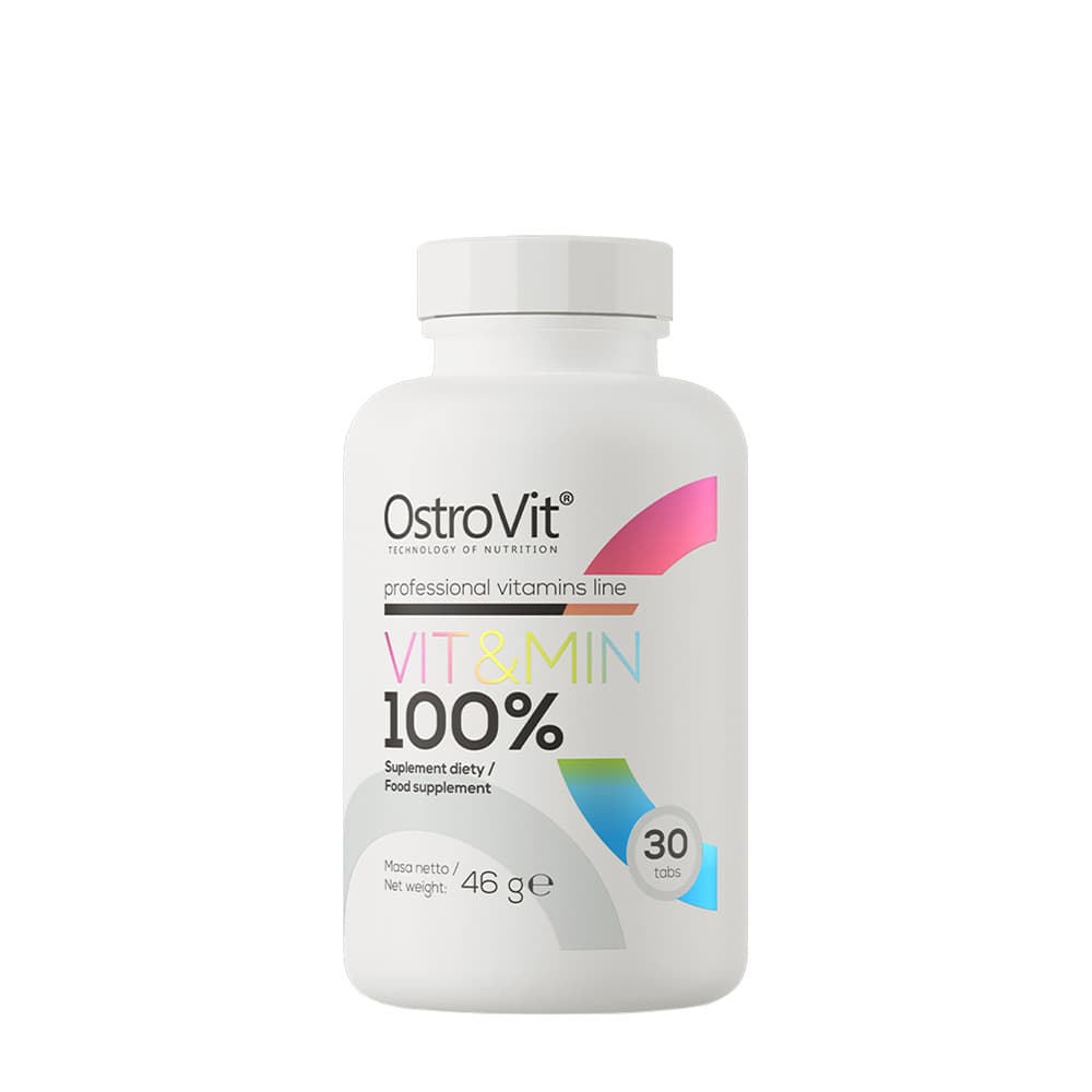 OstroVit Vit&Min 100% - 30 Tabletter