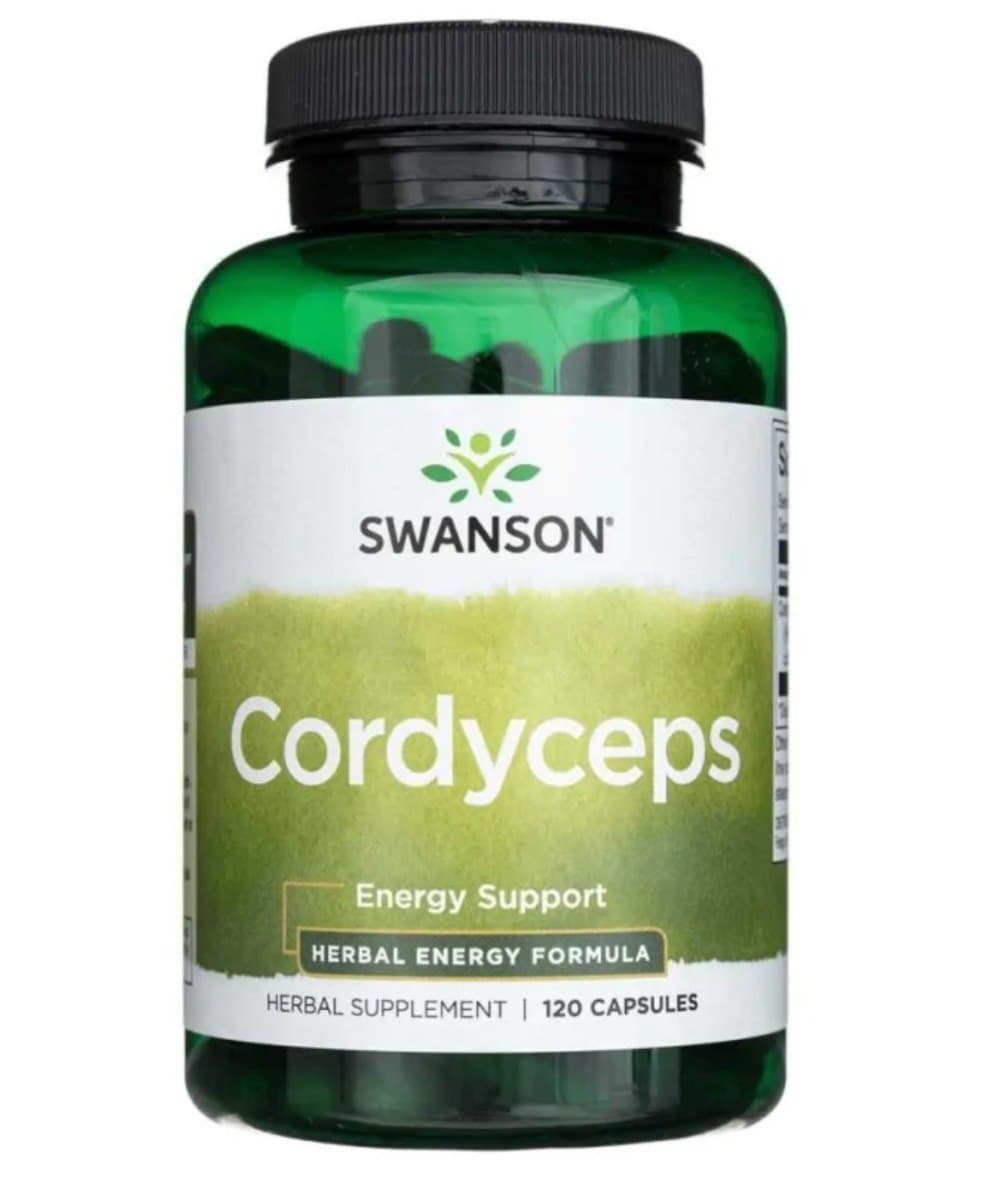Swanson Cordyceps 1200mg – 120 kapslar