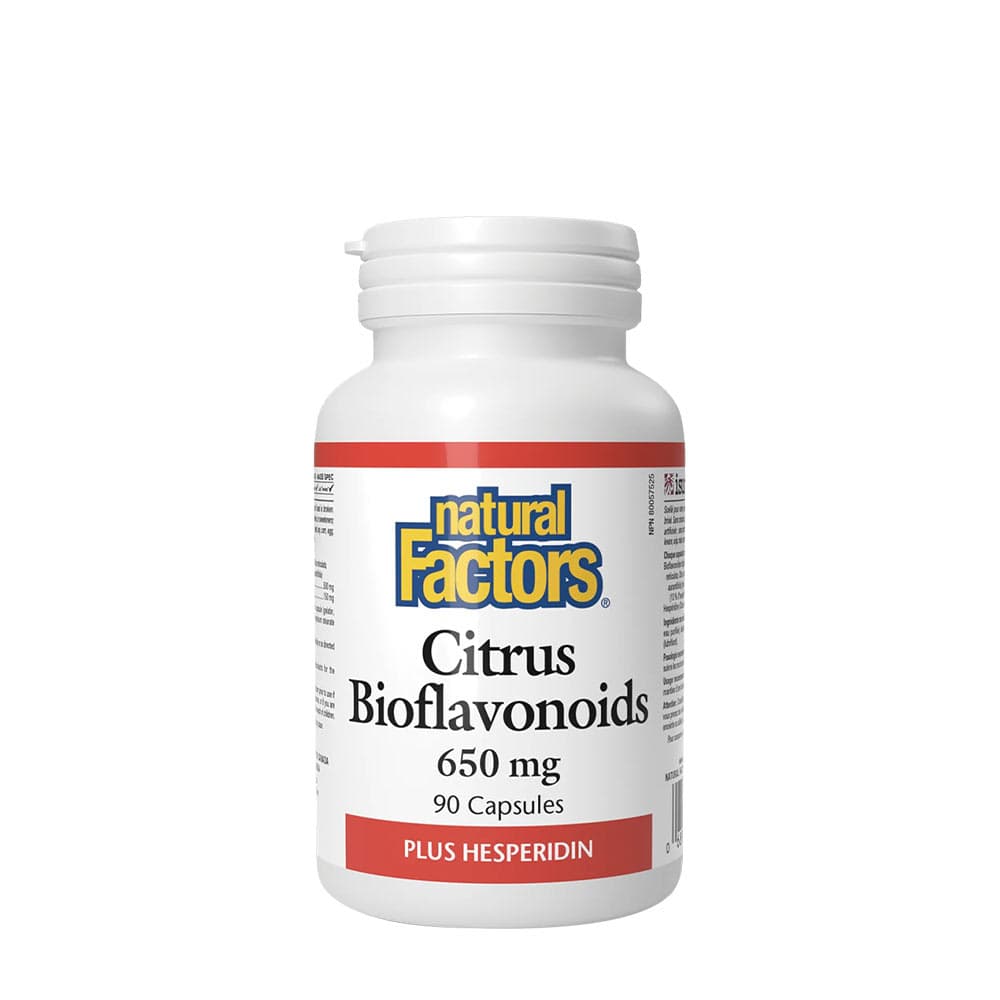 Natural Factors Citrus Bioflavonoids Plus Hesperidin - 90 Caps – Natural Factors förpackning