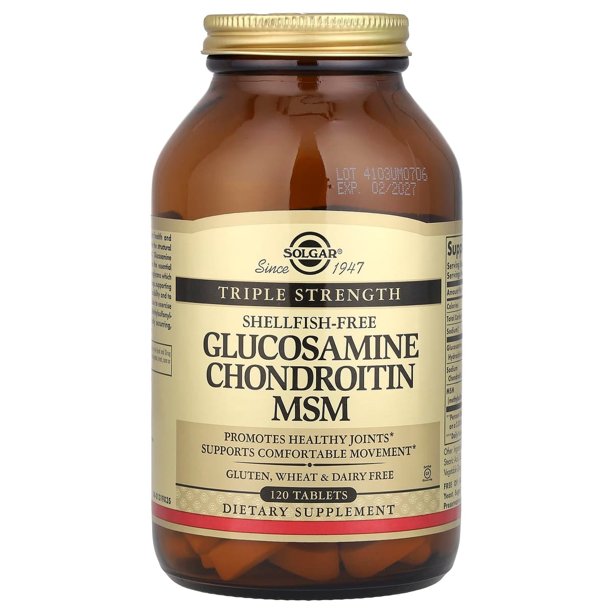 Solgar - Glucosamine Chondroitin MSM