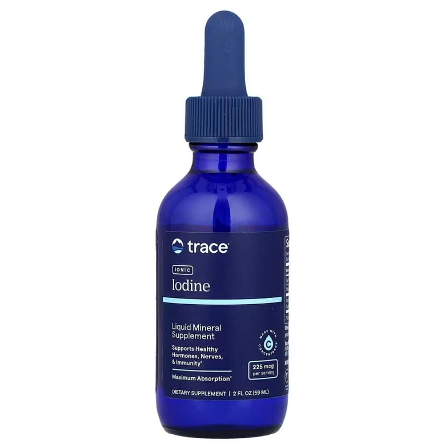 Trace Minerals - Ioniskt Jod - Jodtillskott