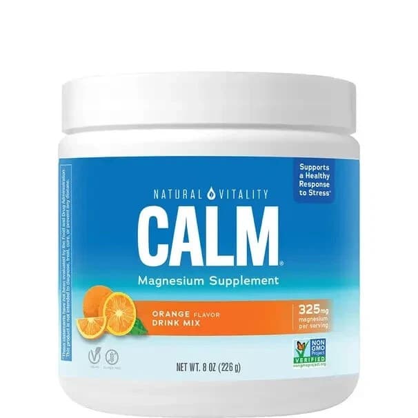 Natural Vitality - Natural Calm, Orange - 226g – Natural Vitality emballage