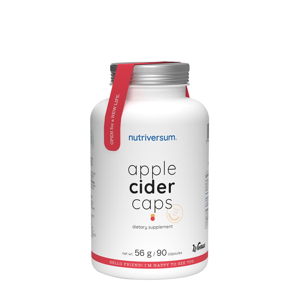 Nutriversum Apple Cider Caps - 90 Kapseln – Nutriversum Verpackung
