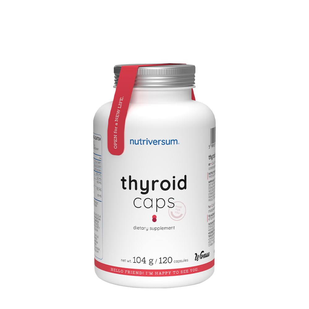 Nutriversum Thyroid Caps For Women 120 Kapseln – Nutriversum Verpackung