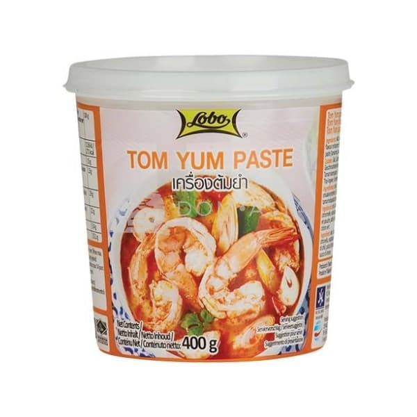 Lobo Pasta Tom Yum 400 g – Lobo förpackning